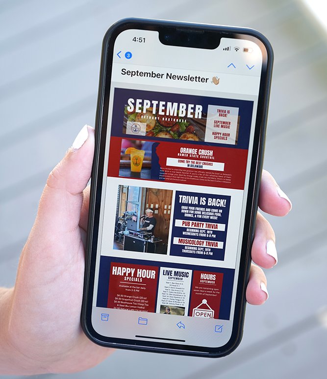 Email and SMS marketing